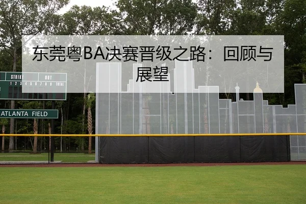 东莞粤BA决赛晋级之路：回顾与展望